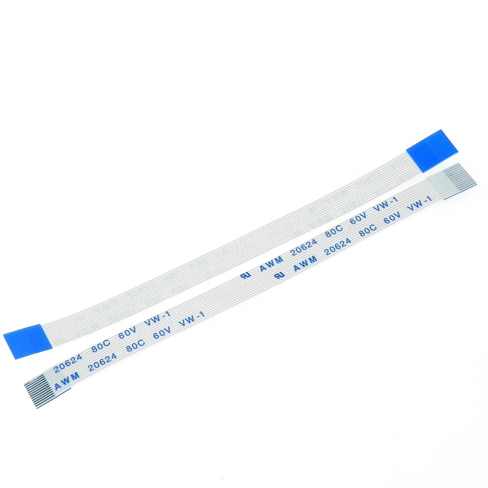 0,5 mm paso 10 pines 115 mm longitud A tipo cable de robot de puente FFC plano flexible