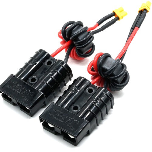 Conector de alimentación Anderson para desconectar el mazo de cables de ferrita antiinterferencias con enchufe XT30